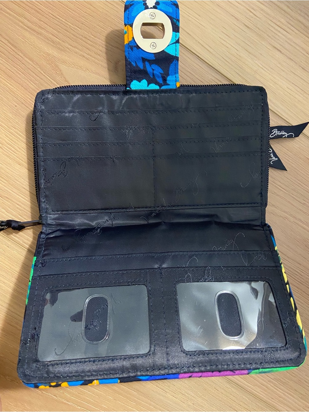 Vera Bradley Turn Lock Wallet - Picture 4 of 4